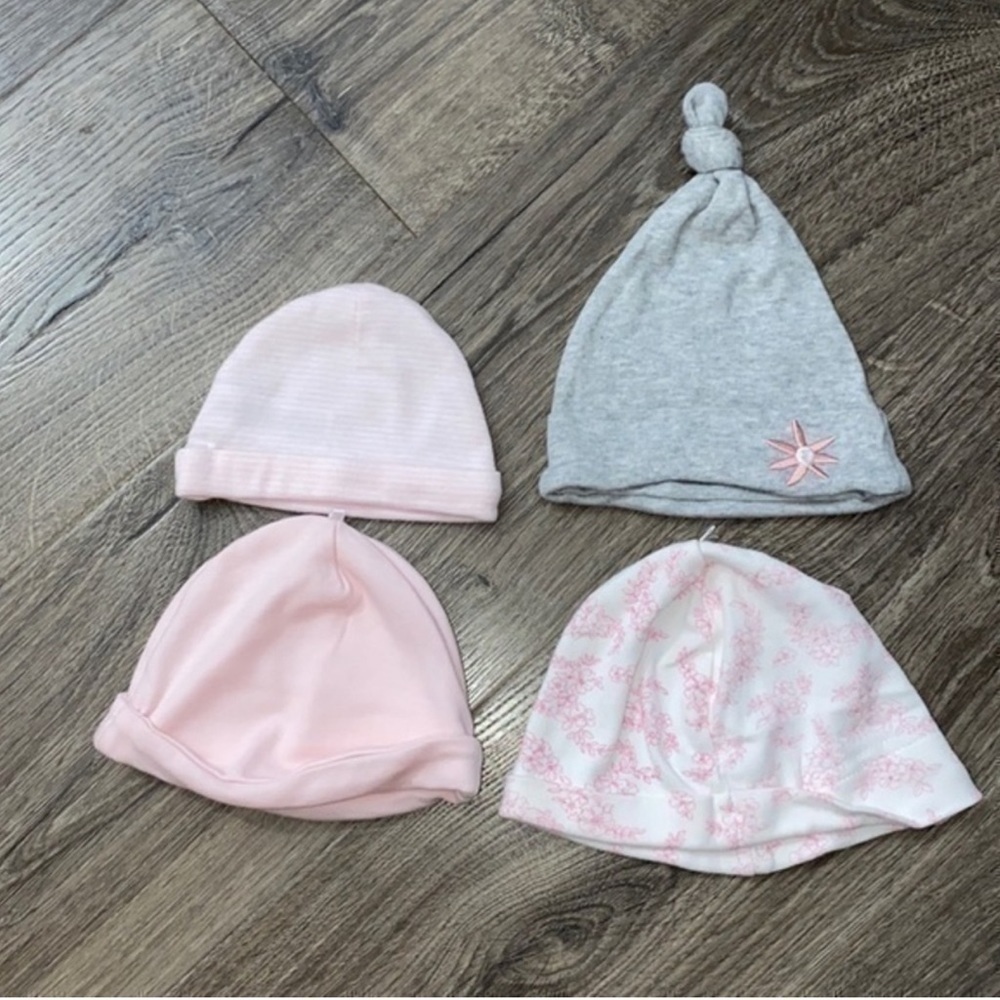 Baby accessories, bows, hats bundle - Picture 4 of 5